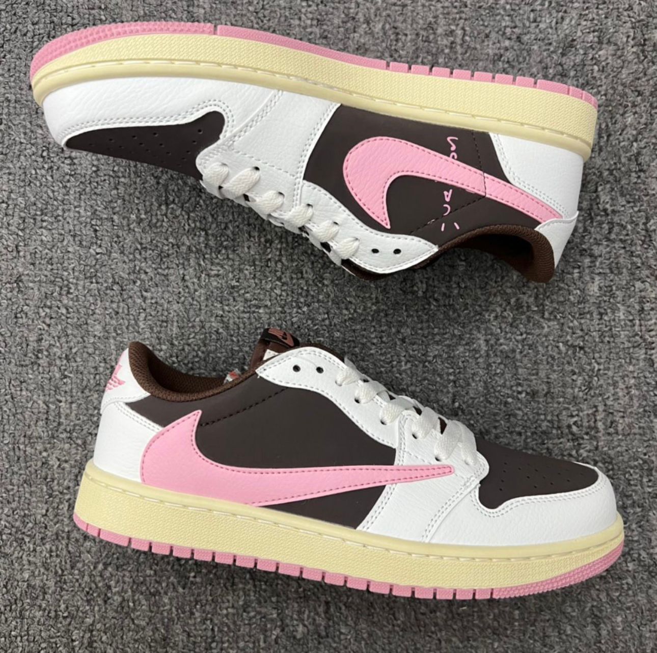AIR JORDAN 1 LOW OG “DARK PONY/PINK OXFORD”