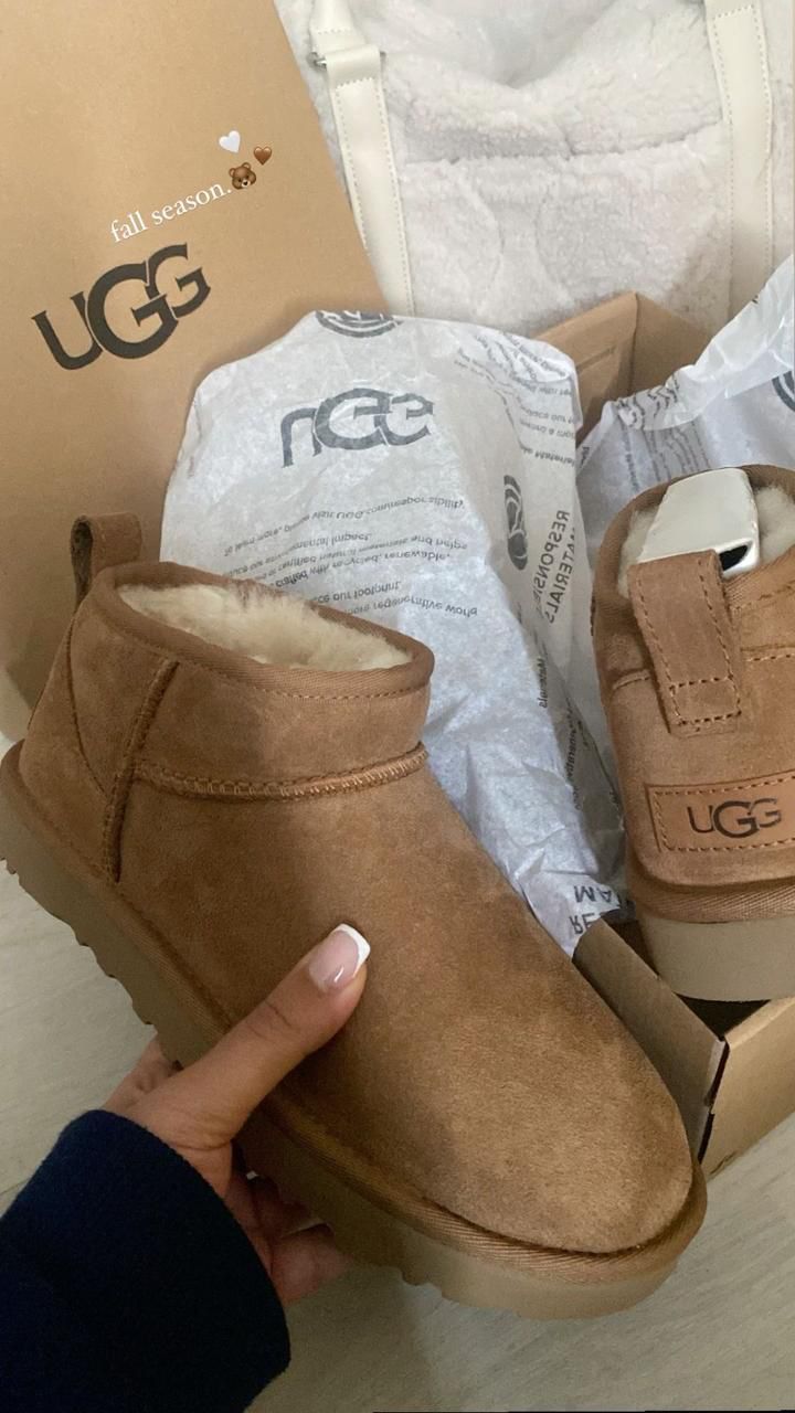 UGG Classic Ultra Mini Boot Chestnut.