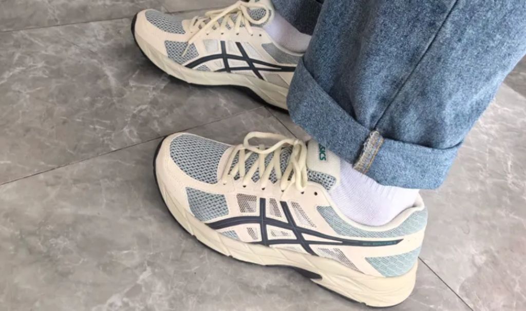 ASICS Gel Contend 4 Blue Beige shoes