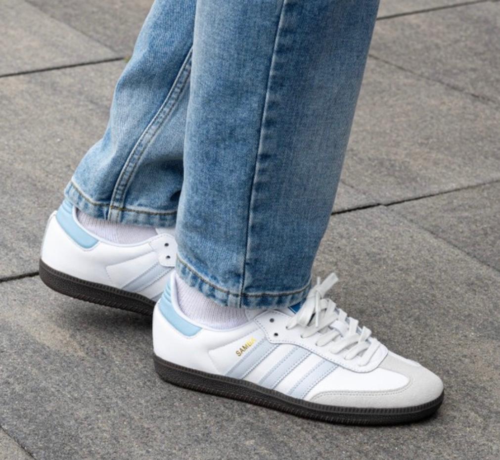 Adidas Samba OG White Halo Blue