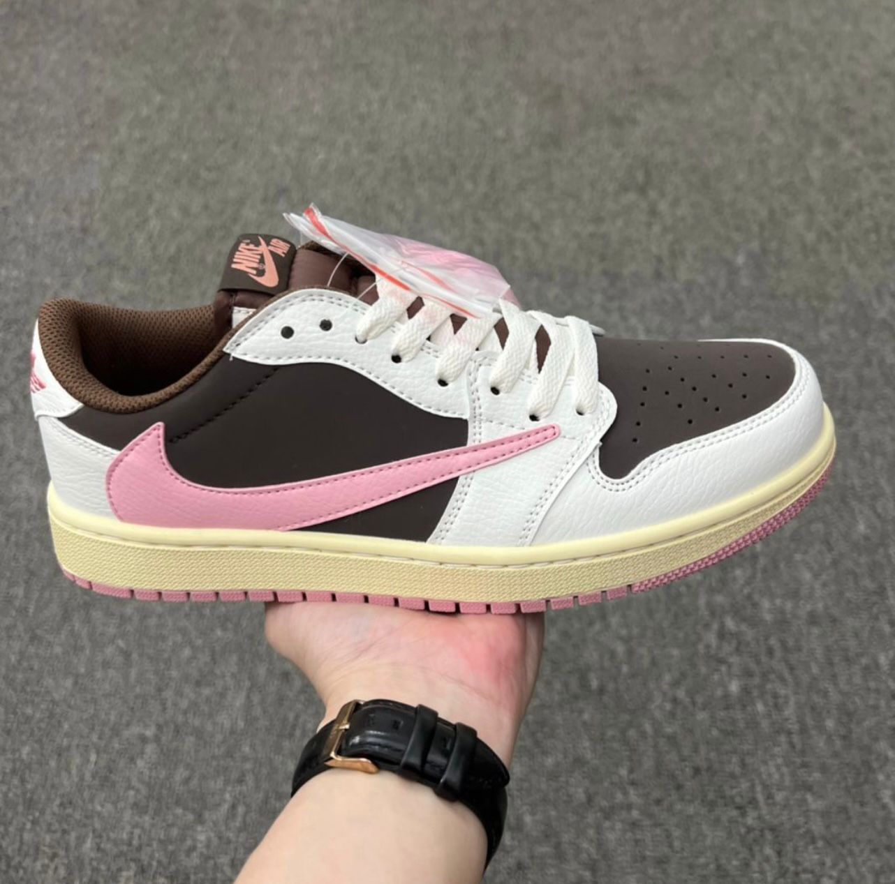 AIR JORDAN 1 LOW OG “DARK PONY/PINK OXFORD”