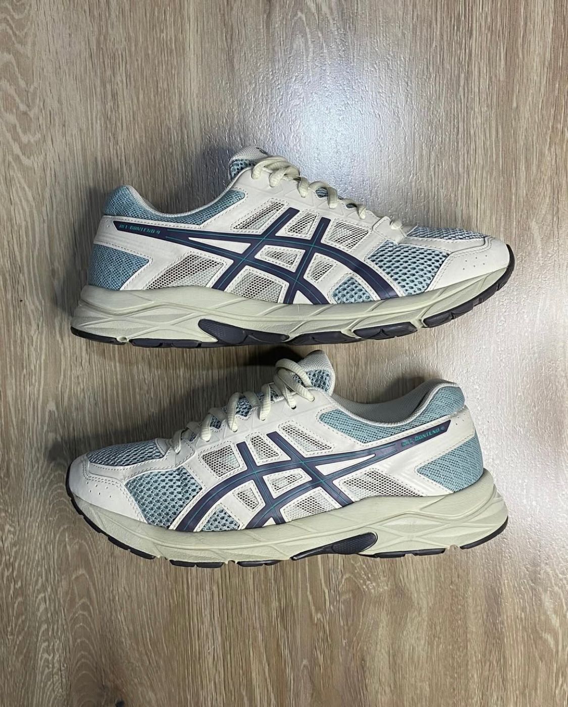 ASICS Gel Contend 4 Blue Beige shoes