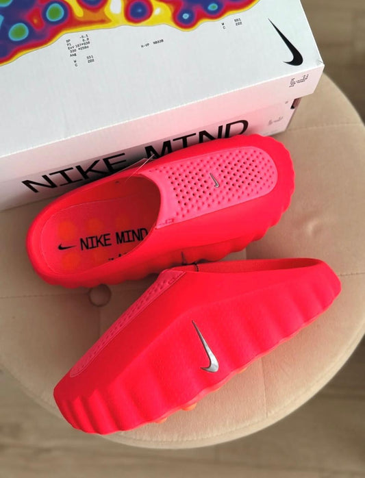 Nike Mind 001Slide Solar Red